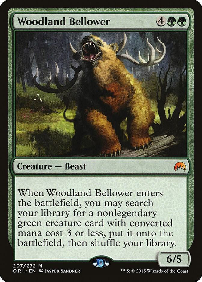 Woodland Bellower - Green