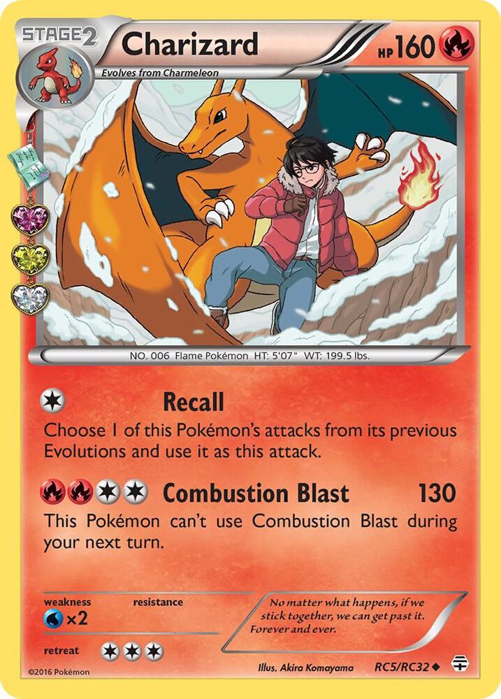 Charizard - Fire/Lightning/Steel
