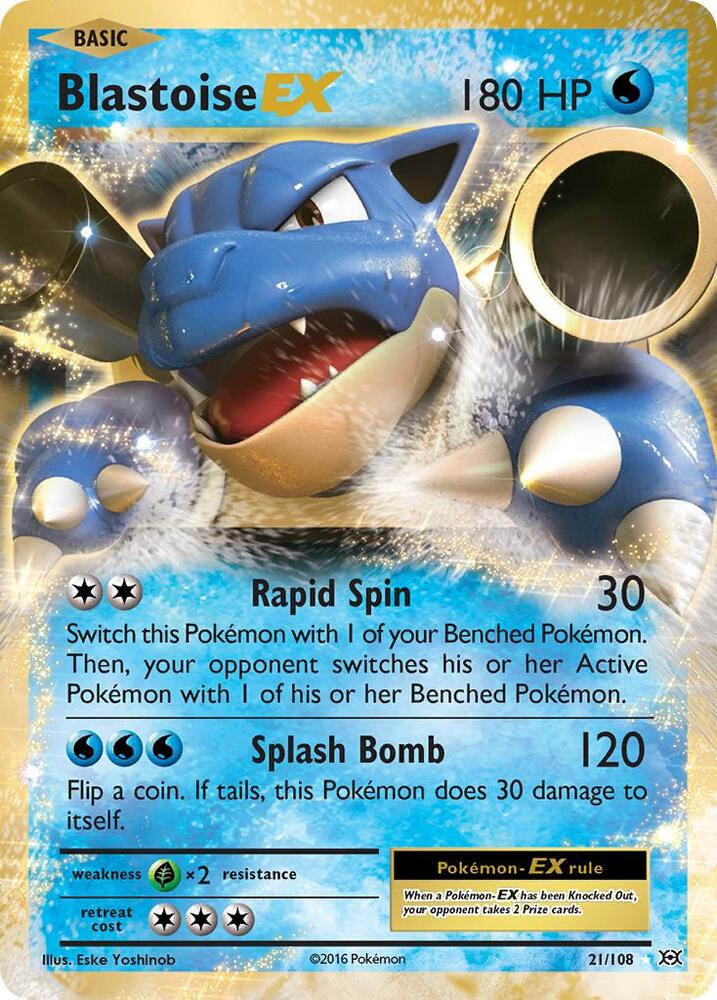 Blastoise EX - Water