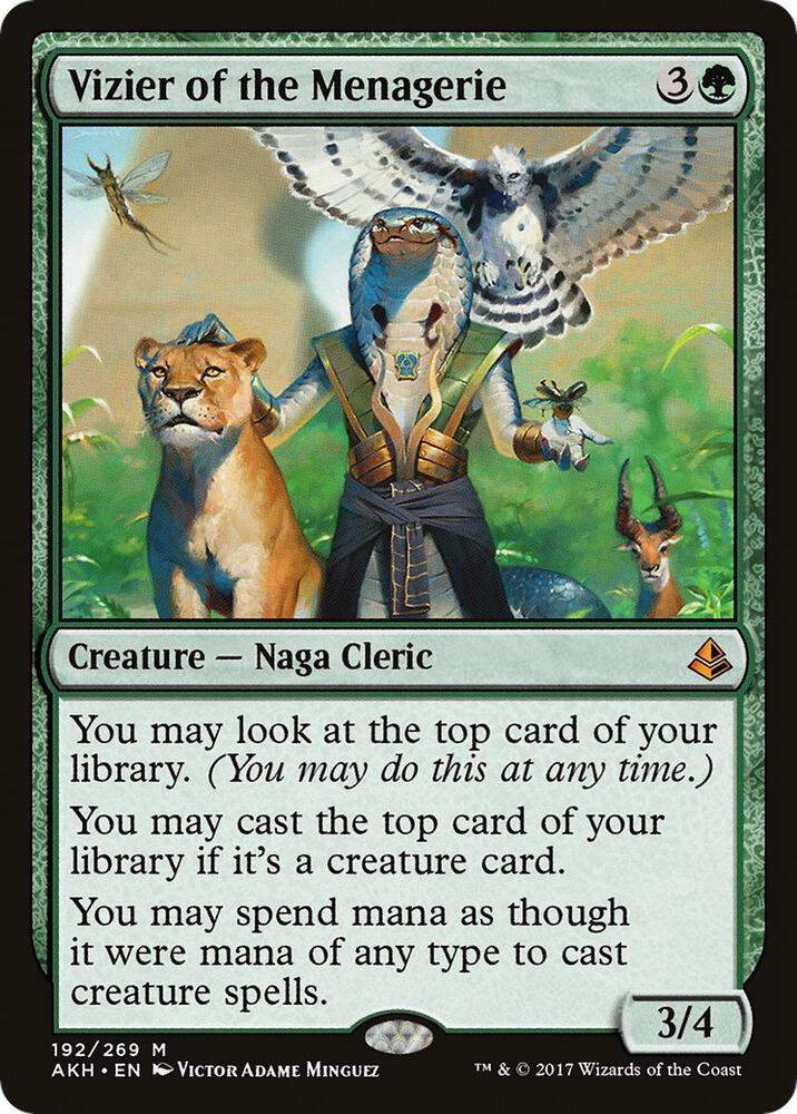 Vizier of the Menagerie - Green
