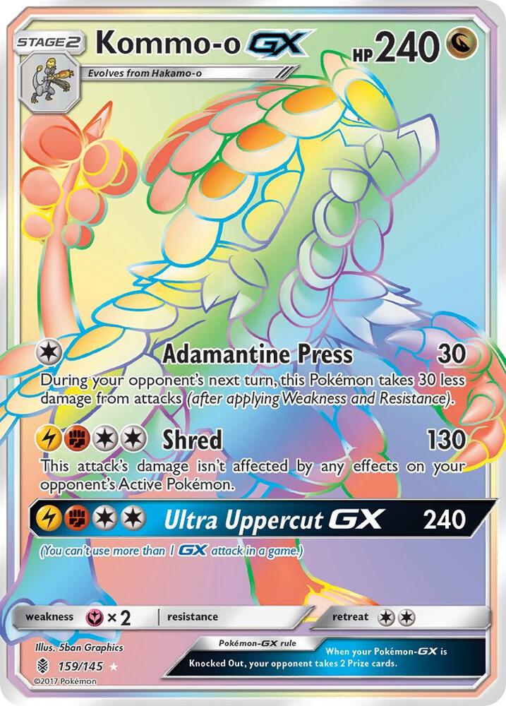 Kommo-o GX - Dragon