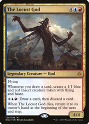 The Locust God - Blue/Red