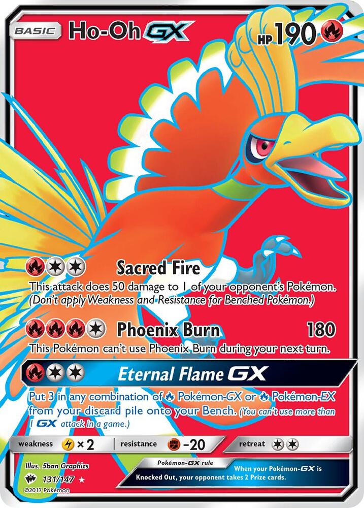 Ho-Oh GX ポケモンカード 190 HP Ho-Oh GX - Fire – Infinity Flux