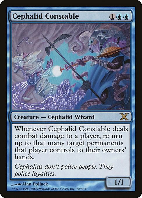 Cephalid Constable - Blue