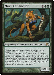 Mirri, Cat Warrior - Green