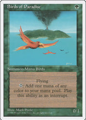 Birds of Paradise - Green