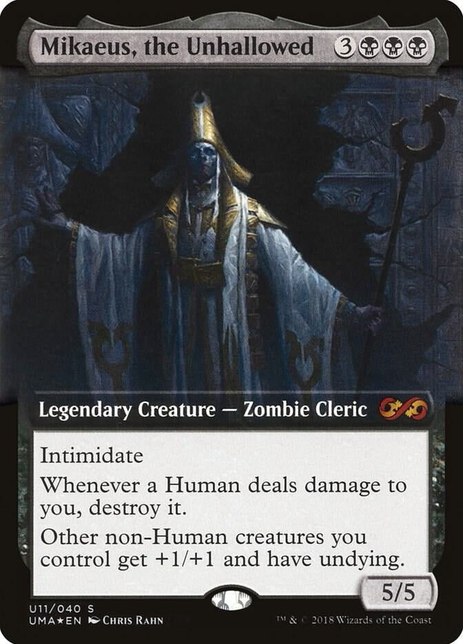 Mikaeus, the Unhallowed - Legendary Creature - Zombie Cleric Black