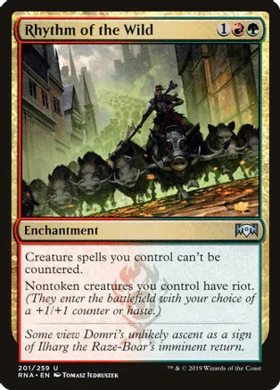 mtg sephiroth card Rhythm of the Wild
