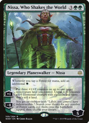 Nissa, Who Shakes the World - Legendary Planeswalker - Nissa - Green