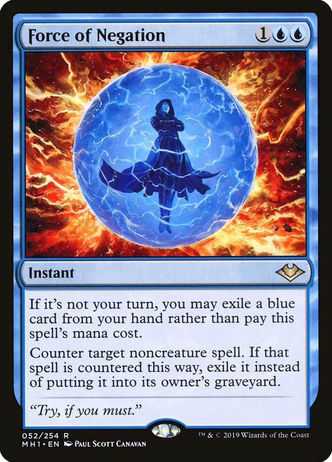 Force of Negation - Blue