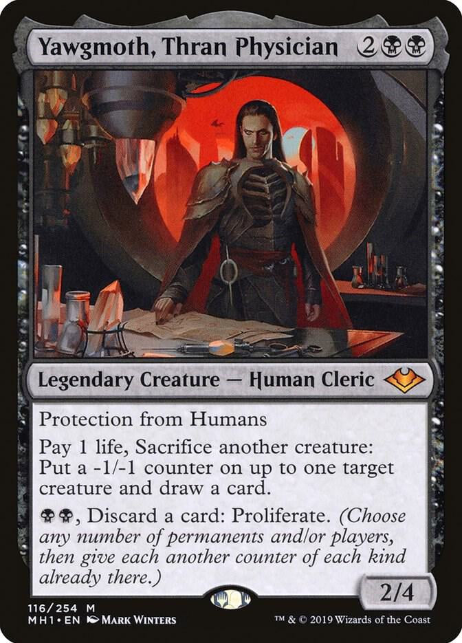 Yawgmoth, Thran Physician - Black