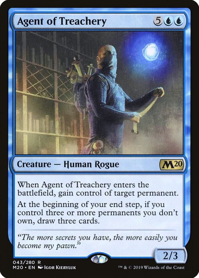 Agent of Treachery - Blue