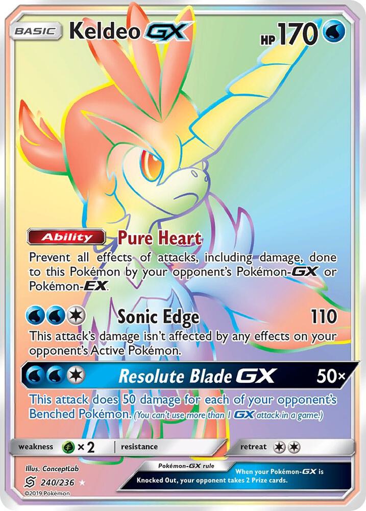 Keldeo GX - Water Infinity Flux Keldeo GX - Water Infinity Flux
