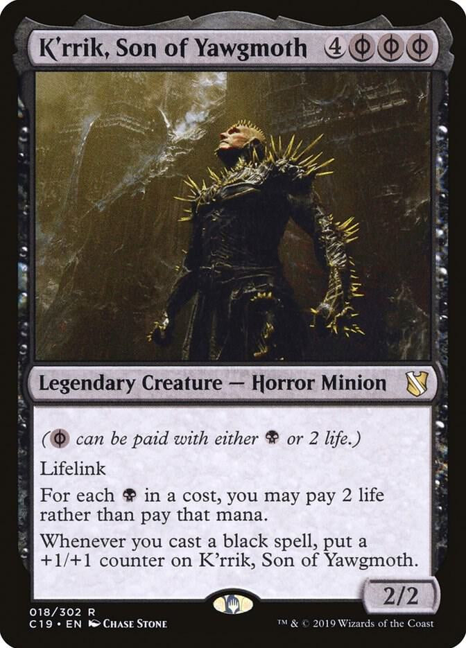 K'rrik, Son of Yawgmoth - Black
