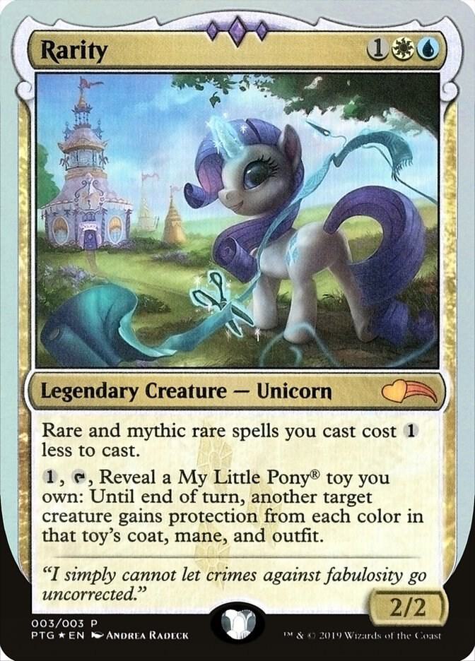 Rarity - Legendary Creature - Unicorn