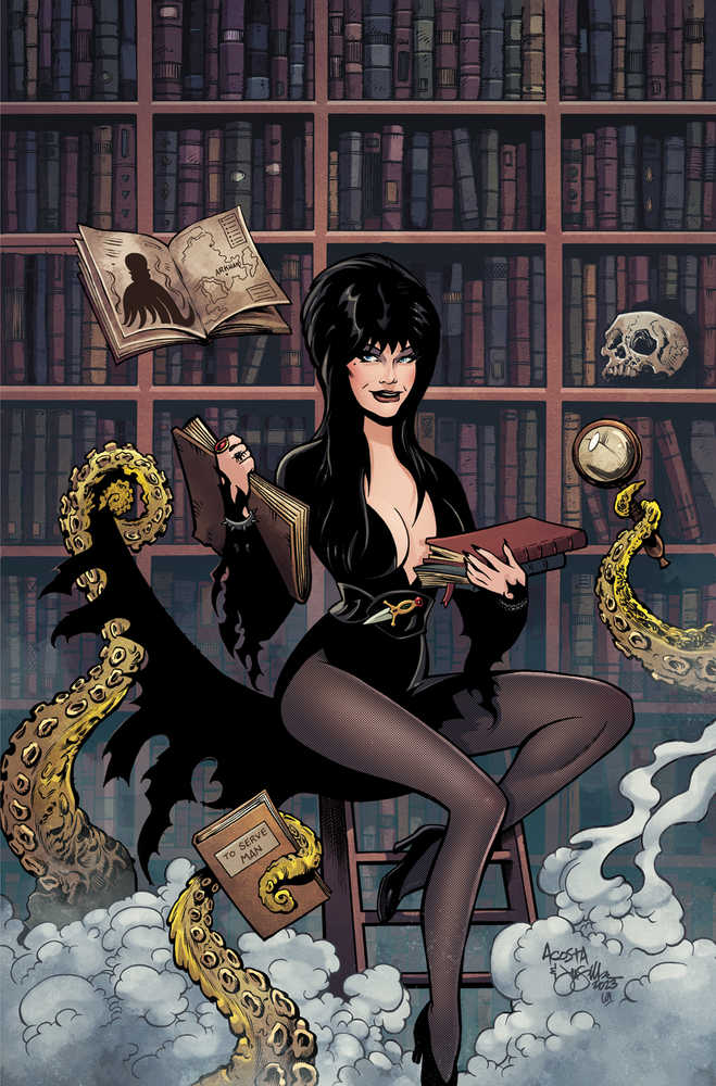 Elvira Meets Hp Lovecraft #2 Cover E Acosta Limited Virgin
