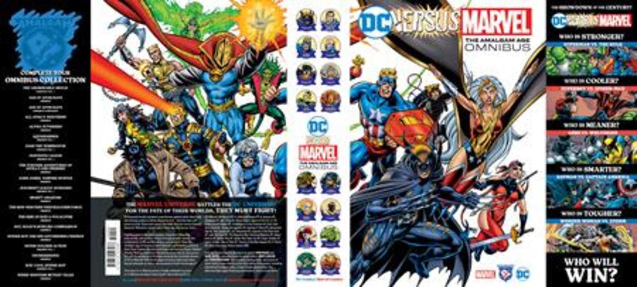 DC Versus Marvel The Amalgam Age Omnibus Hardcover Dave Gibbons 