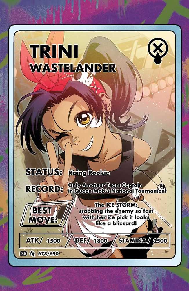I Heart Skull-Crusher #3 (Of 5) Cover E Foc Reveal Variant Zonno  Infinity  Flux
