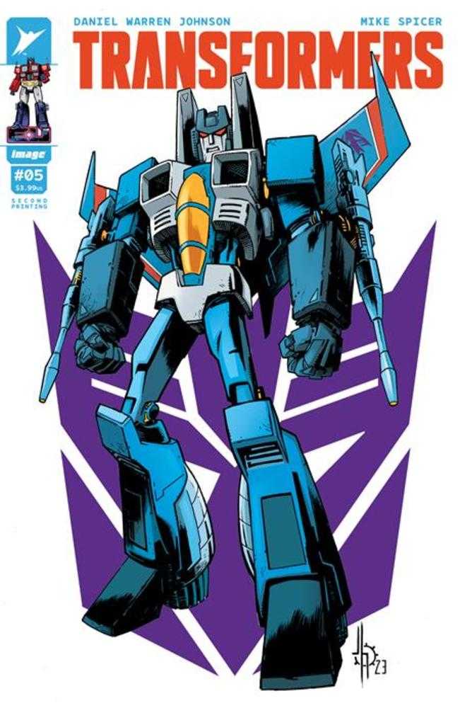 Transformers #5 2nd Print Cover A Jason Howard – Infinity Flux