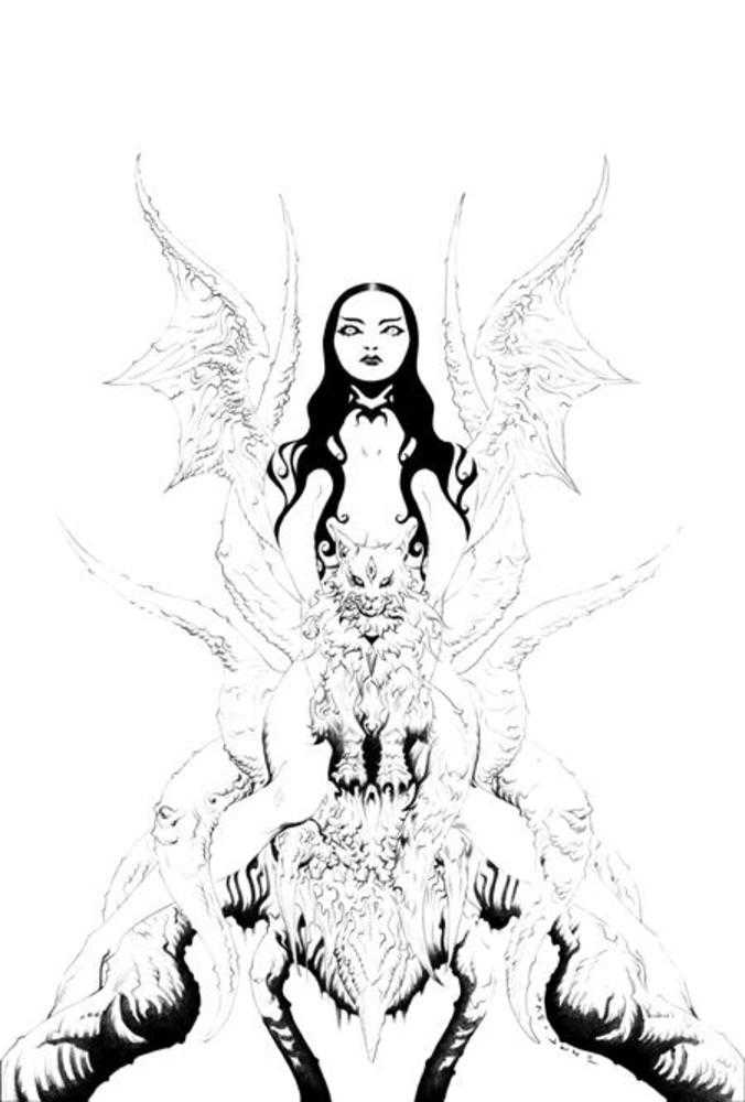 Lilith #1 (Of 5) Cover F 1 in 25 Jae Lee Full Art Black & White Variant (Mature)