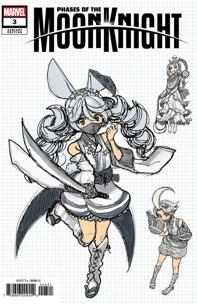 Phases Of The Moon Knight #3 Yuji Kaku Design Variant – Infinity Flux