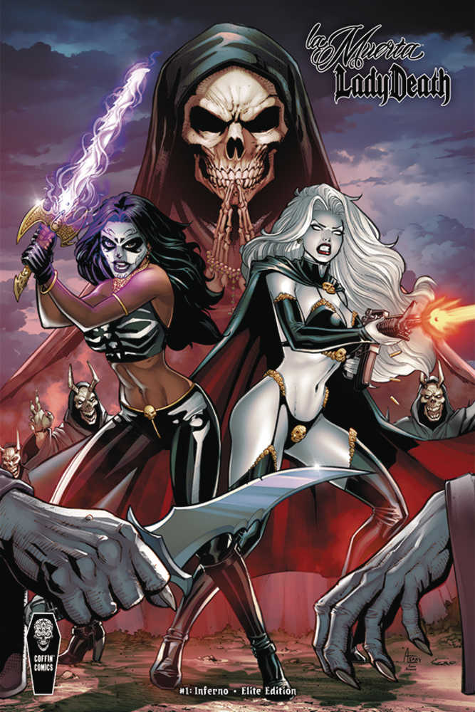 La Muerta Lady Death Inferno #1 Cover E 10 Copy Variant Edition  (Mr