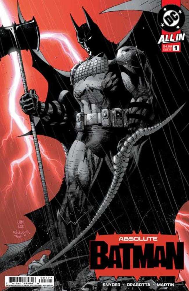Absolute Batman #1 5th Print Cover A Jim Lee – Infinity Flux