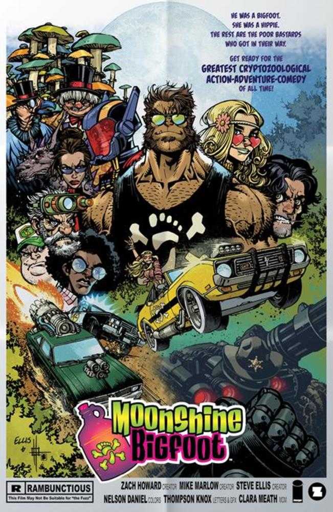 Moonshine Bigfoot #1 1:10 Zach Howard & Steve Ellis Variant