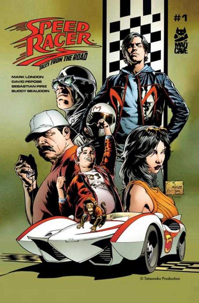 Speed Racer Tales From The Road Two Princes (One Shot) 1:10 Cover D Joe Quesada And Mark Irwin Unlock Variant