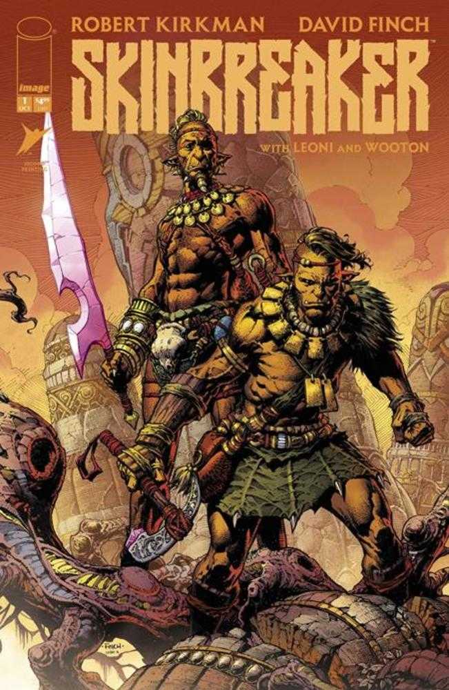 Skinbreaker #1 2 Nd Printing Cover A David Finch