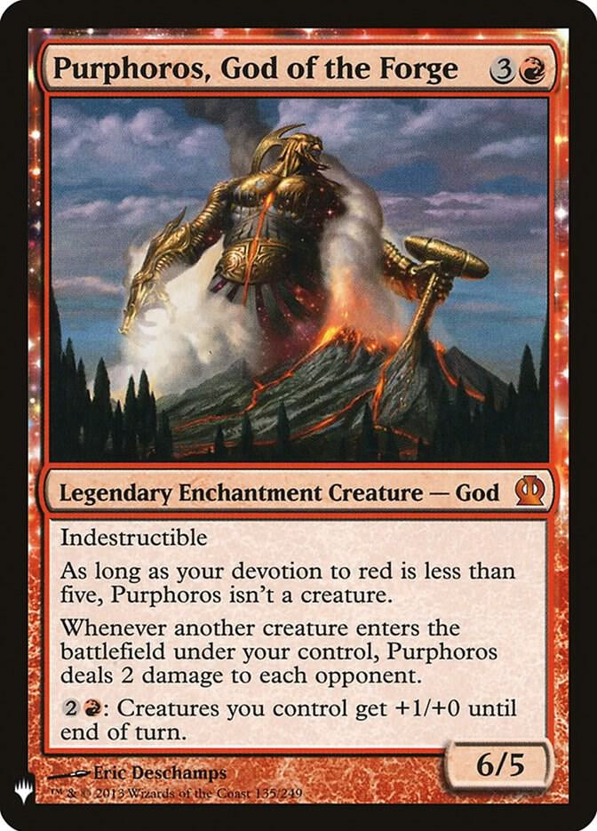 Purphoros, God of the Forge - Red