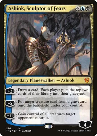 Ashiok, Sculptor of Fears - Legendary Planeswalker - Blue/Black Infinity Flux Ashiok, Sculptor of Fears - Legendary Planeswalker - Blue/Black Infinity Flux