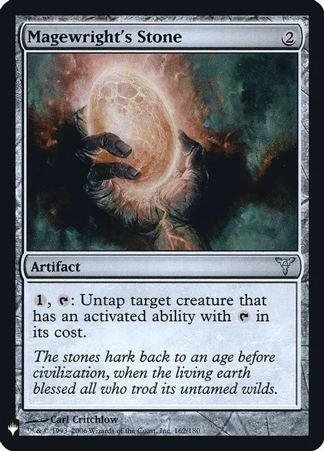 Magewright's Stone - Artifact Infinity Flux Magewright's Stone - Artifact Infinity Flux