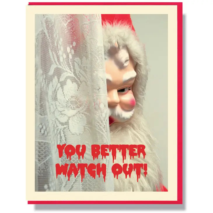 Creepy Santa Cards (Box of 6)