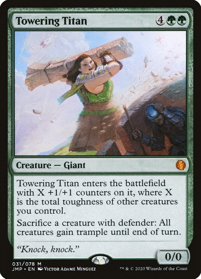 Towering Titan - Green