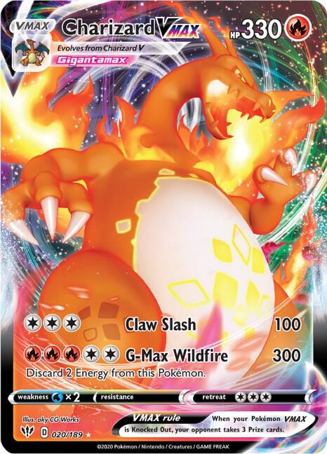 Charizard VMAX - Fire Infinity Flux Charizard VMAX - Fire Infinity Flux