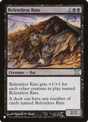 Relentless Rats - Black