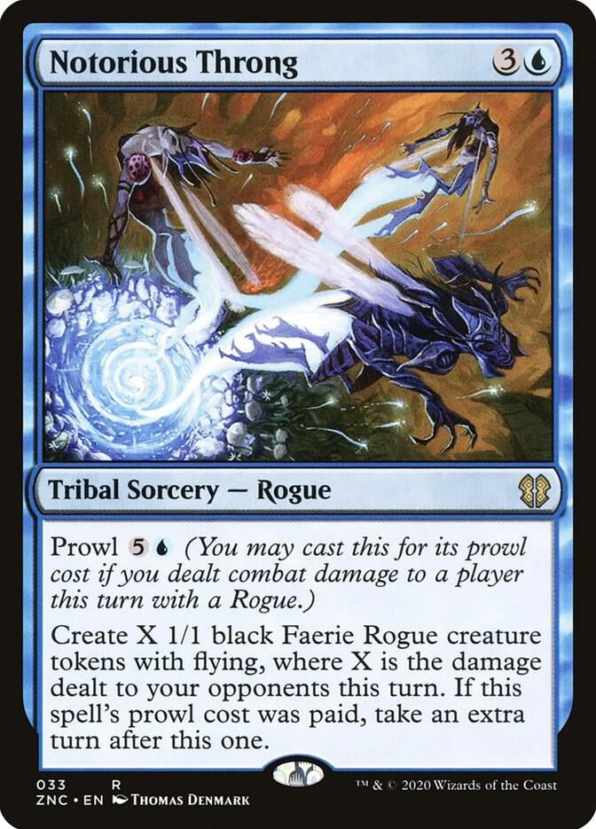 Notorious Throng - Tribal Sorcery - Rogue - Blue