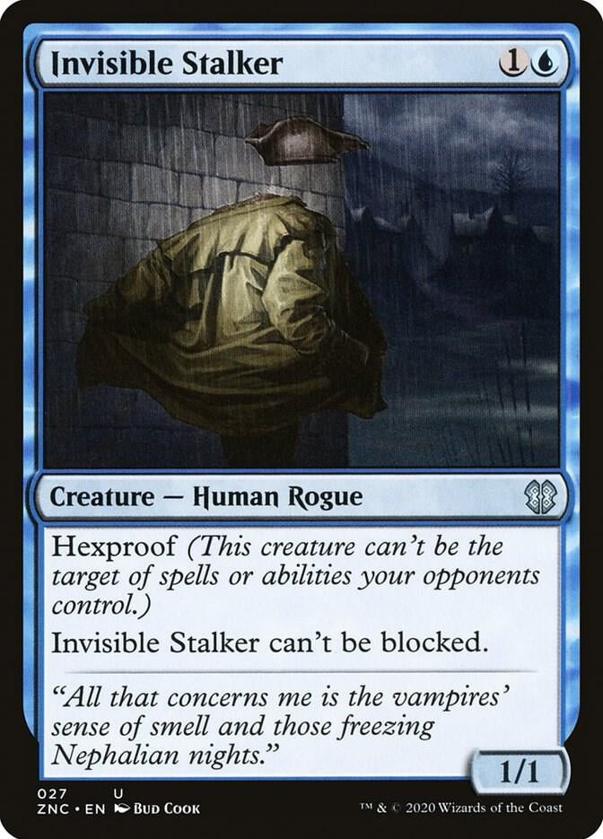 Invisible Stalker - Creature - Human Rogue - Blue - Staple