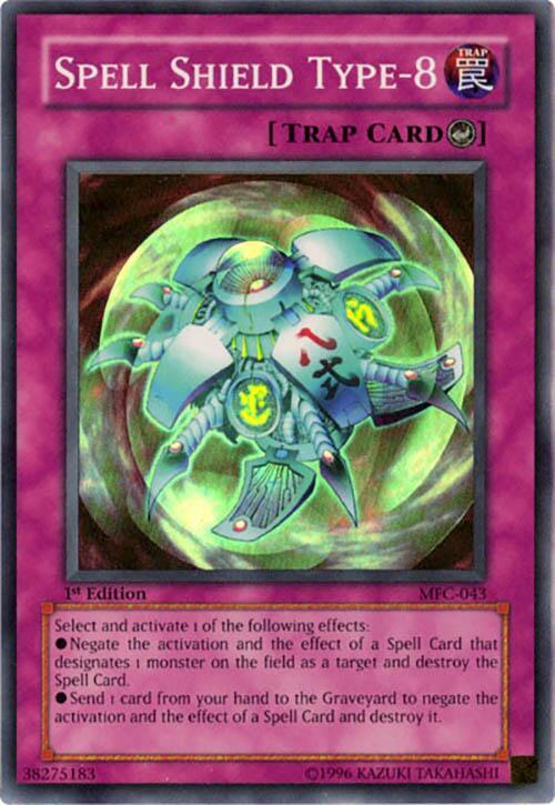 Spell Shield Type-8 - Yugioh - Trap Card Spell Shield Type-8 - Yugioh - Trap Card