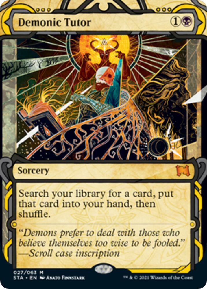 Demonic Tutor - Black – Infinity Flux