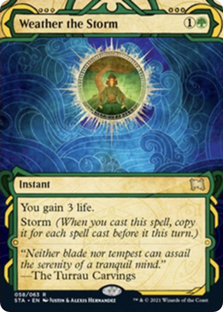 green storm cards mtg Weather the Storm