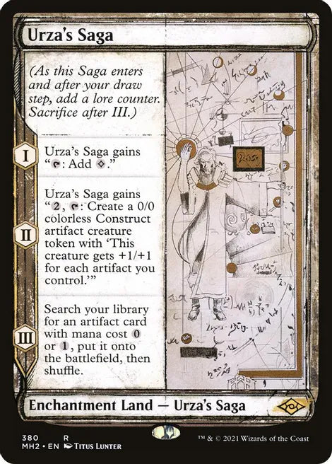 Urza's Saga - Land – Infinity Flux Urza's Saga - Land – Infinity Flux