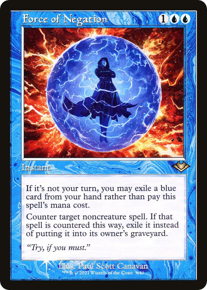 Force of Negation - Blue