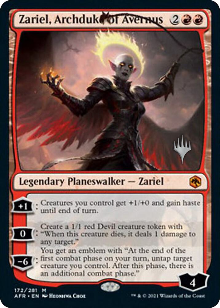 Zariel, Archduke of Avernus - Red