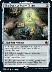 The Deck of Many Things - Artifact