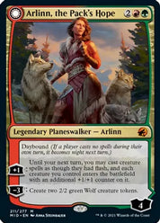 Arlinn, the Pack's Hope / Arlinn, the Moon's Fury - Red/Green