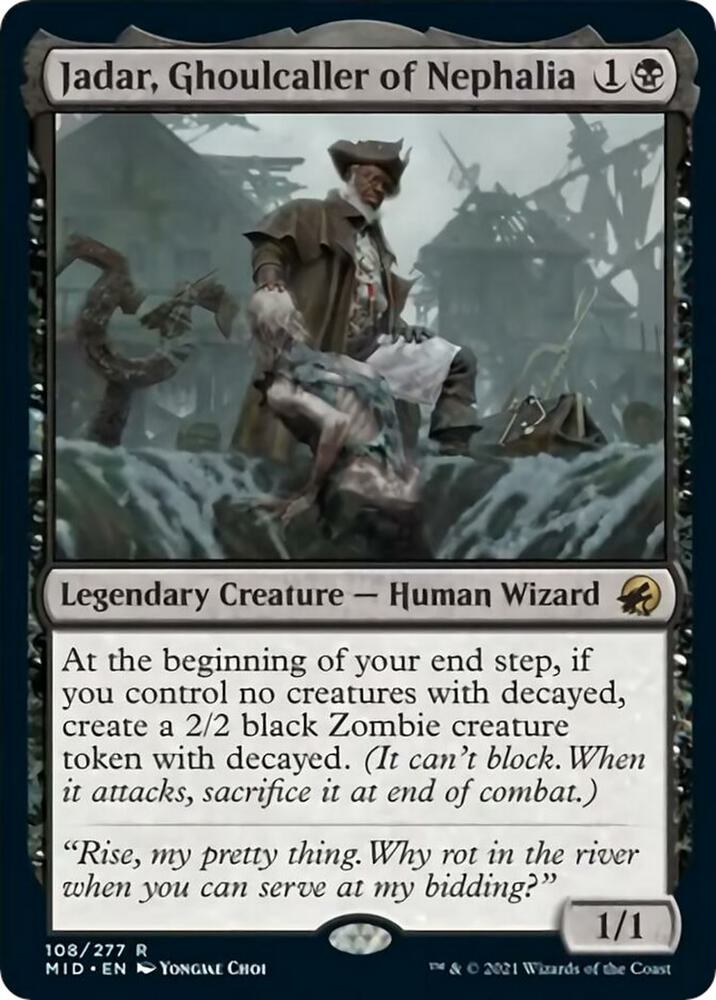 Jadar, Ghoulcaller of Nephalia - Black