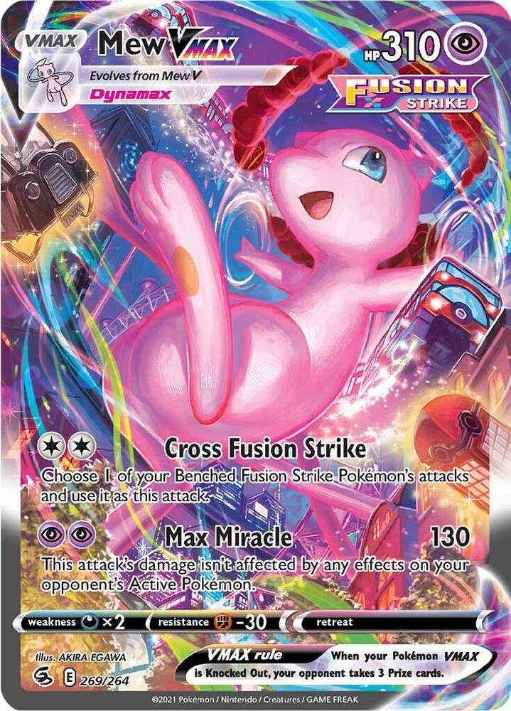 Mew VMAX - Psychic Infinity Flux Mew VMAX - Psychic Infinity Flux