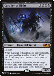 Cavalier of Night - Black